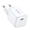Ātrs GAN 1X USB-C 30W PD Nexode Minia Biała lādētājs