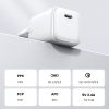 Ātrs GAN 1X USB-C 30W PD Nexode Minia Biała lādētājs