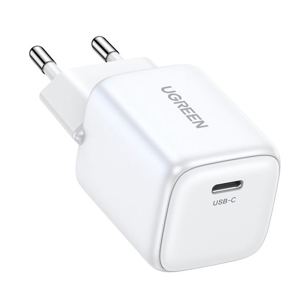 Ātrs GAN 1X USB-C 20W PD Nexode Minia Biała Charger