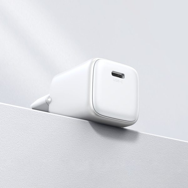 Ātrs GAN 1X USB-C 20W PD Nexode Minia Biała Charger