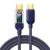 Kabelis USB-C kabelis ātrai uzlādēšanai un datu pārsūtīšanai 100W 1