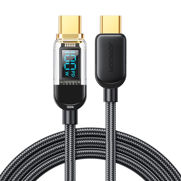 Kabelis USB-C kabelis ātrai uzlādēšanai un datu pārsūtīšanai 100W 1