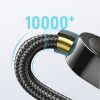 Kabelis Kabelis iPhone USB -C - zibens ar 20 W 1,2 m displeju melnu