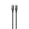 Kabelis Kabelis ātrai lādēšanai USB-C 120W 1M pelēkā krāsā