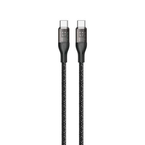 Kabelis Kabelis ātrai lādēšanai USB-C 120W 1M pelēkā krāsā