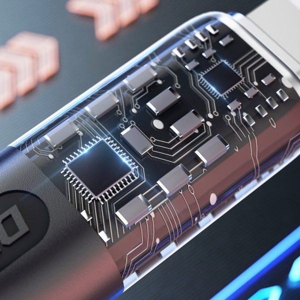 Kabelis Kabelis ātrai lādēšanai USB-C 120W 1M pelēkā krāsā