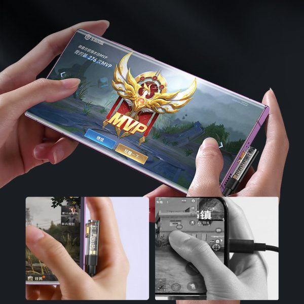 USB -C leņķiskais kabelis - USB ātrai uzlādēšanai un datu pārsūtīšanai 3A 1,2m melnā krāsā
