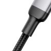 USB kabeļa kabelis - USB -C ātrai A10 sērijas 3A 1,2M melnā krāsai uzlādēšanai