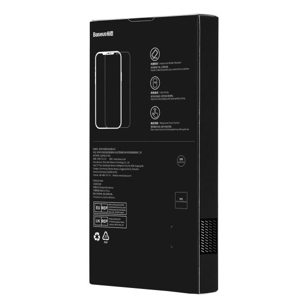Rūdīts stikls iPhone 14 Pro visam ekrānam 0,3 mm pret spiegu filtru