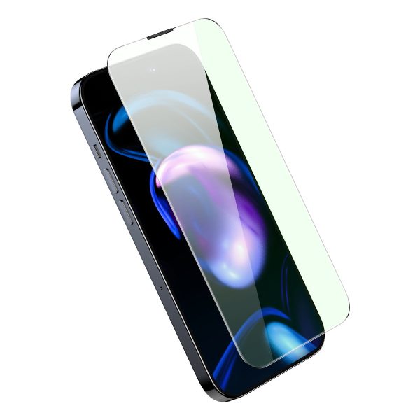 Rūdīts stikls iPhone 14 Pro visam ekrānam 0,3 mm pret zilu gaismu