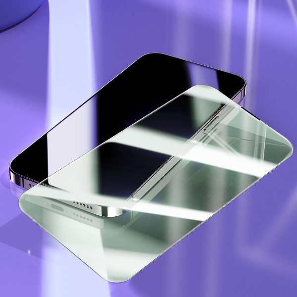 Rūdīts stikls iPhone 14 Pro visam ekrānam 0,3 mm pret zilu gaismu