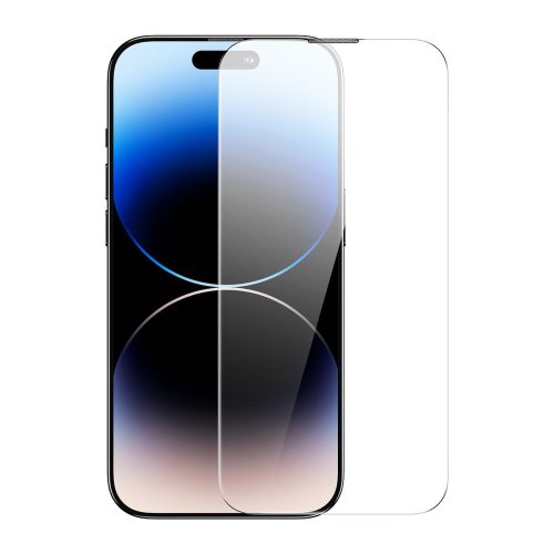 2x rūdīts stikls iPhone 14 Pro Max visā ekrānā ar 0