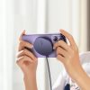 Vienkāršs mini3 magsafe qi 15w violetais magnētiskais induktīvais lādētājs