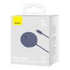 Vienkāršs mini3 magsafe qi 15w violetais magnētiskais induktīvais lādētājs