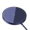 Vienkāršs mini3 magsafe qi 15w violetais magnētiskais induktīvais lādētājs