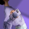 Vienkāršs mini3 magsafe qi 15w violetais magnētiskais induktīvais lādētājs