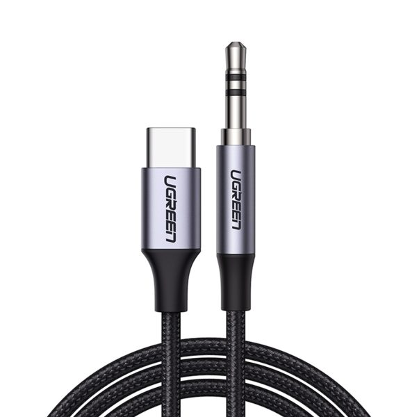 Kabeļu audio kabelis USB -C pinums - mini ligzda 3