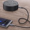 Kabeļu audio kabelis USB -C pinums - mini ligzda 3,5 mm 1m pelēks