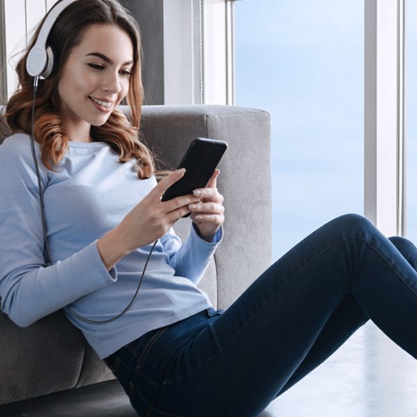 Kabeļu audio kabelis USB -C pinums - mini ligzda 3,5 mm 1m pelēks