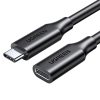 USB-C 100W 10GB/s 1m melna kabeļa pagarinājuma kabelis