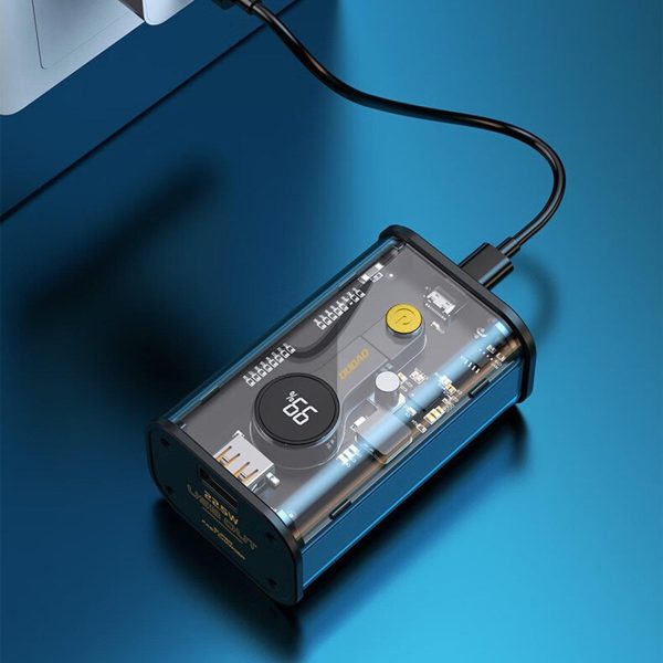 1021138-8-powerbank-k16-10000mah-usb-c-usb-a-22-5w-dudao-hurtownia-sklep PowerBank K16 1000MAH USB-C USB-A 22.5W PD Black