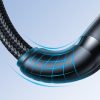 Izturīgs iPhone pārspēj sērijas USB -C - Lightning 20W 0,25m melns