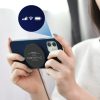 Indukcijas magnētiskais lādētājs iPhone 15w magsafe melnā krāsā