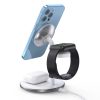 3in1 stenda indukcijas stacija iPhone AirPods Pro Apple Watch Black