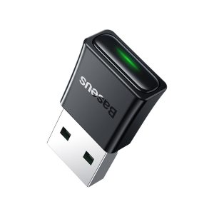 Adaptera savienotāja Bluetooth uztvērējs 5.3 USB diapazons 20m melns diapazons
