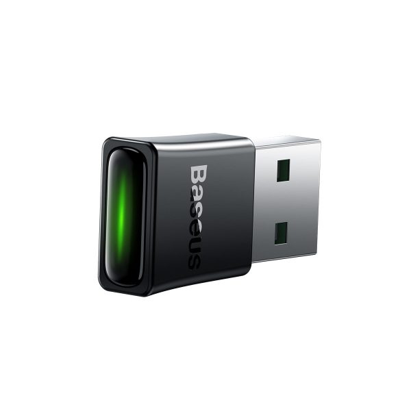 Adaptera savienotāja Bluetooth uztvērējs 5.3 USB diapazons 20m melns diapazons