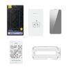 Rūdīts stikls iPhone 14 Pro visam ekrānam 0,4 mm pret spiegu komplekta filtru
