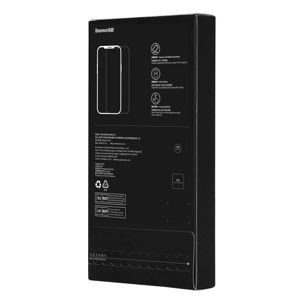Rūdīts stikls iPhone 14 Pro ar 0,4 mm skaļruņu komplektu