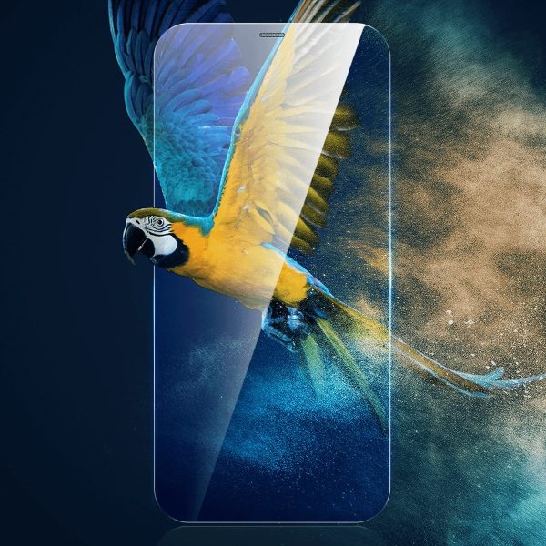 Rūdīts stikls iPhone 12 pro max ar 0,4 mm skaļruņu komplektu