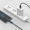 Kabelis Kabelis ar USB-C LED displeju-USB-A 66W 1,2m melns