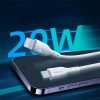 IPhone kabelis ar USB -C LED indikatoru - Lightning 20 W 2m White