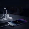 IPhone kabelis ar USB -C LED indikatoru - Lightning 20 W 2m White