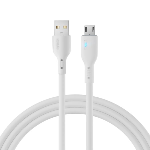 Kabeļa kabelis ar USB LED indikatoru - Micro USB 2