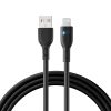 IPhone kabelis ar LED USB - zibens 2