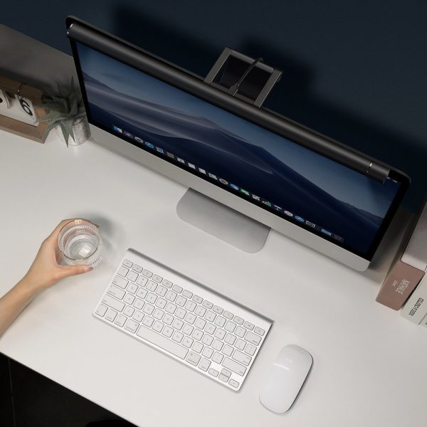 LED lukturis monitoram i-wok sērijas apgaismojums melns apgaismojums