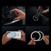 Indukcijas lādētājs automašīnai par MagSafe 15W USB 25W melnā automašīna