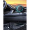 Indukcijas lādētājs automašīnai par MagSafe 15W USB 25W melnā automašīna
