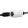 Savienotāju savienotājs Ethernet kabelis RJ45 balts komplekts 10 gab.