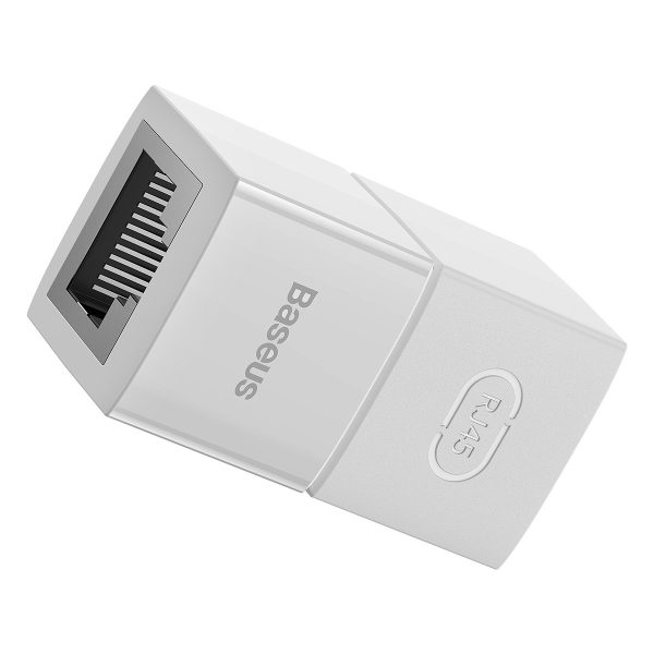 Savienotāju savienotājs Ethernet kabelis RJ45 balts komplekts 10 gab.
