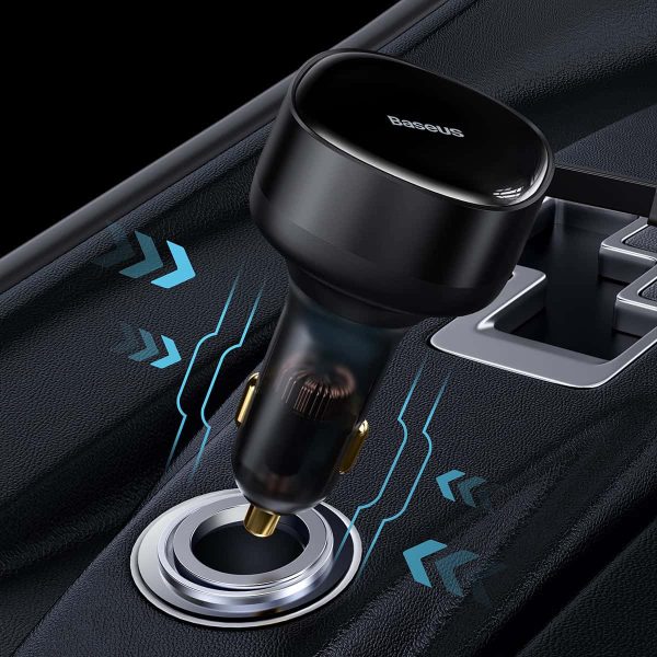 2in1 automašīnas lādētājs 33W 2x USB-C entle