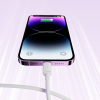 Kabelis Kabelis iPhone USB -C - zibens 20W 1,2 m balts