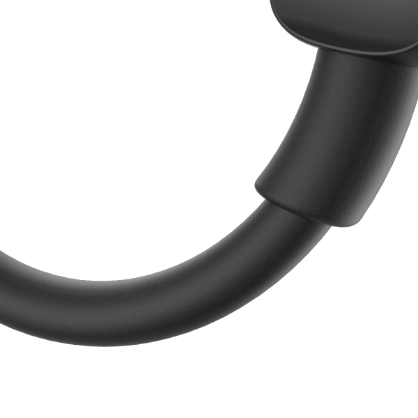 USB-C kabeļa kabelis-USB-C 100W 1,2m melns