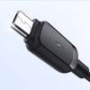 MicroUSB kabeļa kabelis - USB 2,4A 480Mbps 2m melns