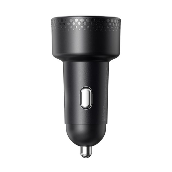 Automašīnu lādētājs ar 2x USB-C 70W LED displeju