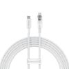 Kabeļa vads iPhone Explorer sērijā USB -C - Lightning 20W 2m White White