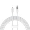 Kabeļa vads iPhone Explorer sērijā USB -C - Lightning 20W 2m White White